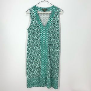 Tommy Bahama: v neck sheath dress size small